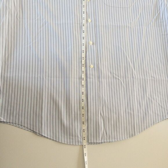 Brooks Brothers Purple Label Classic Button Up Dress Shirt 17.5/35 - Picture 5 of 5